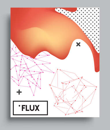 Abstract geometric pattern design and background. Vector templates for modern design, cover, template, decorated, brochure, flyer.のイラスト素材