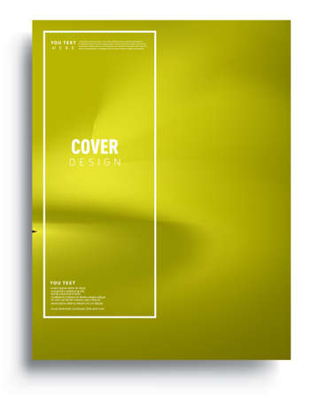 Modern abstract covers. Cool gradient shapes composition, vector covers design.のイラスト素材