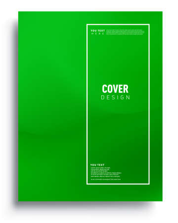 Modern abstract covers. Cool gradient shapes composition, vector covers design.のイラスト素材