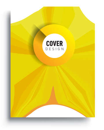 Modern abstract covers. Cool gradient shapes composition, vector covers design.のイラスト素材