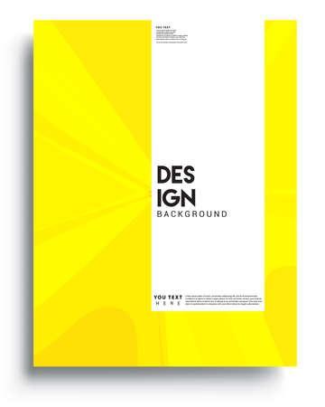 Modern abstract covers. Cool gradient shapes composition, vector covers design.のイラスト素材