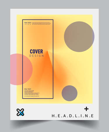 Background Abstract geometric pattern design. Vector templates for modern design, cover, template, decorated, brochure, flyer.のイラスト素材