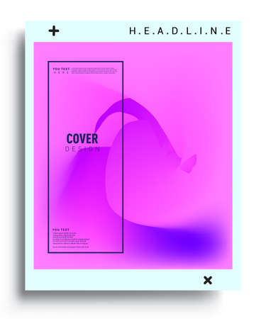 Background Abstract geometric pattern design. Vector templates for modern design, cover, template, decorated, brochure, flyer.のイラスト素材