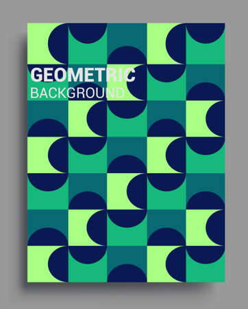 Modern geometric abstract background covers. Cool gradient shapes composition, vector covers design.のイラスト素材