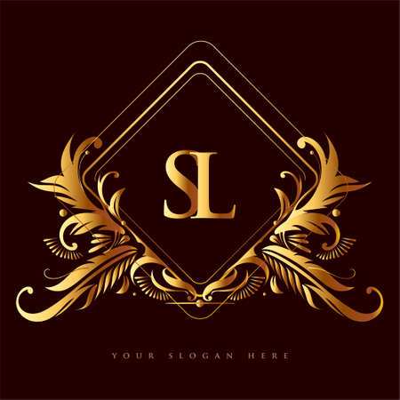 Vector of Initial logo letter SL with - ID:1-164067680 - Royalty Free ...