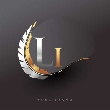 Vector of Initial letter LI logo with - ID:1-167382613 - Royalty Free ...
