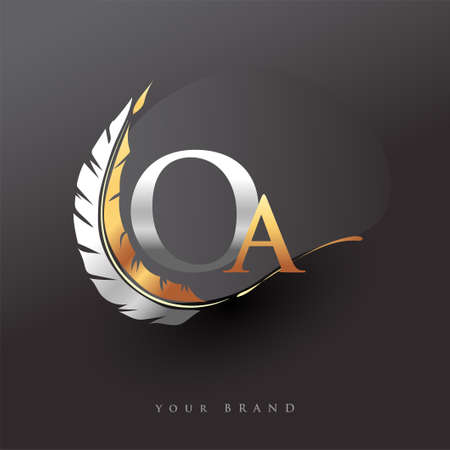Vector of Initial letter OA logo with - ID:1-167383495 - Royalty Free ...