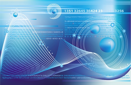 Blue business backgroundのイラスト素材