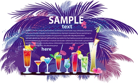 cocktailのイラスト素材
