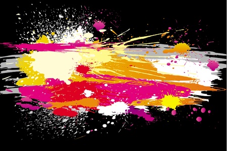 Vector colorful grunge backgroundsのイラスト素材