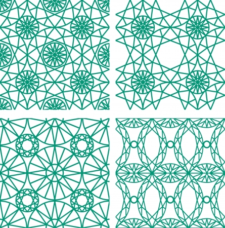 Seamless pattern from diamond cuttingのイラスト素材