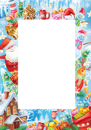 Background for Christmas cardのイラスト素材