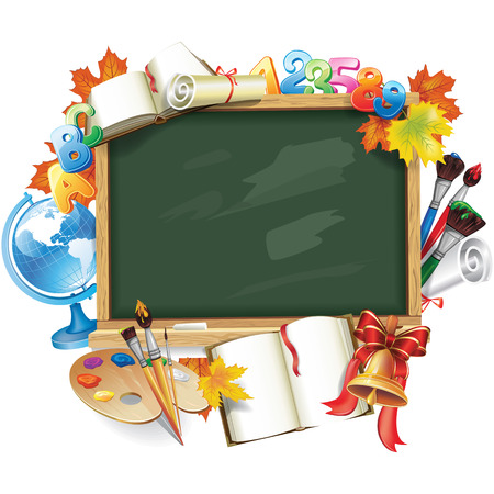 Design template for Back to schoolのイラスト素材