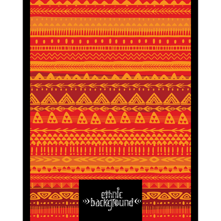 Ethnic geometric background. Design for poster, card, invitationの写真素材