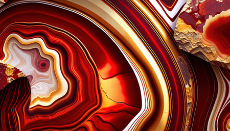 Background from Geode Texture, Natural stone stylization, wallpaper, inspired by agate stones, Generative AIの素材