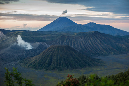 Bromo Tengger Semeru national park  Java  Indonesiaの写真素材