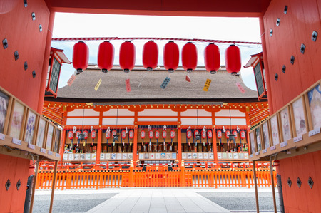 Front gate of Kyoto templeのeditorial素材