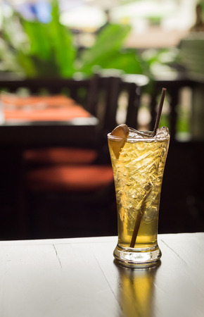 Iced cold bael juiceの写真素材