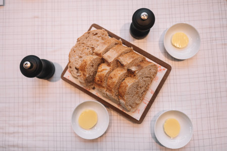 Home made Sour doughの写真素材