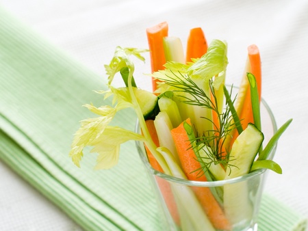 Delicious fresh vegetable appetizerの写真素材