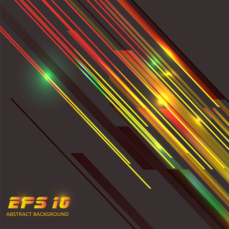 Colorful modern geometric abstract background のイラスト素材