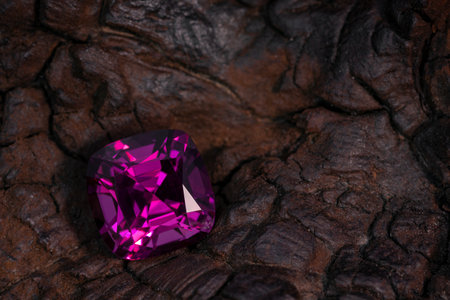 Gemstone Gems Ruby Sapphire Emeralds Garnet Spinel Tourmaline Diamond Mineralの写真素材