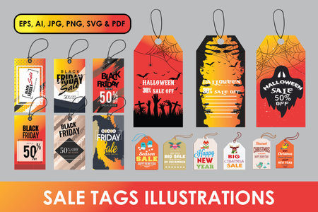 Hot sale tag price vector designのイラスト素材
