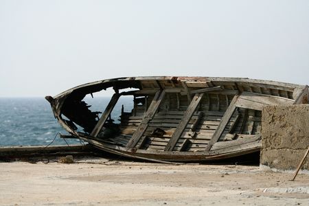 Broken boat 