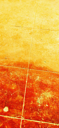 Old red brick floor texture. Abstract background and texture for design.の写真素材