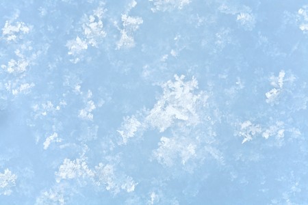 Stucture of white winter snow surface (background)