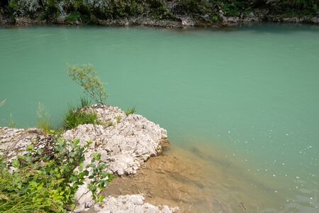 River Tara summer landscape, Montenegro.