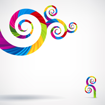 Abstract colorful background for business artworks.のイラスト素材