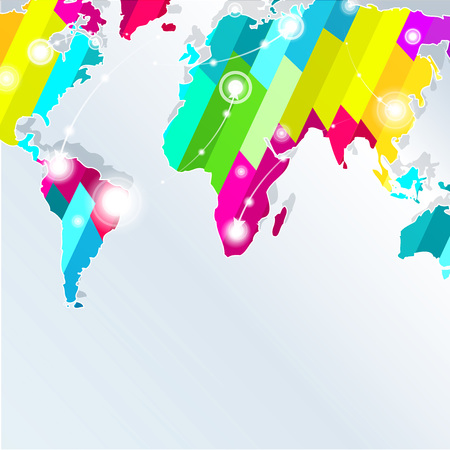 Abstract colorful background for business artworks.のイラスト素材