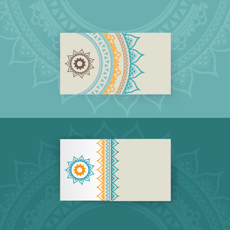 Abstract blank name card template for business artwork. eps 10のイラスト素材