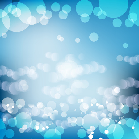 Vector Abstract defocused bokeh lights background. Stylish hipster blurry background with bokeh effect for holidays, parties, birthdays. Pure color, simple clean style.のイラスト素材