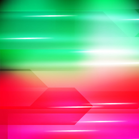 Abstract geometric gems and crystals glowing background with sparks and shining lines.のイラスト素材