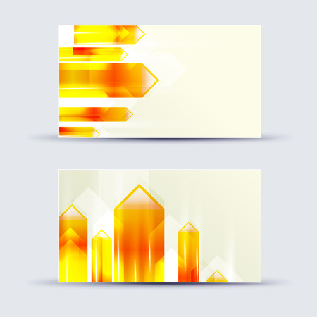 Abstract blank name card template for business artwork. eps 10のイラスト素材