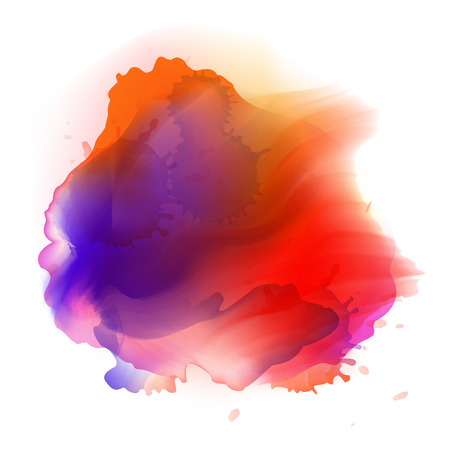Abstract watercolor stains background. Gradient Mesh stainsのイラスト素材