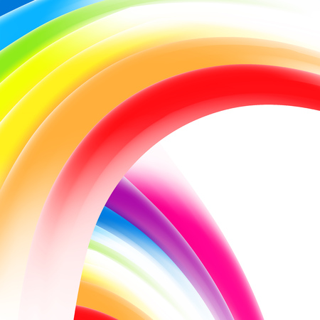Vector abstract rainbow gradient mesh multicolored vibrant background.のイラスト素材