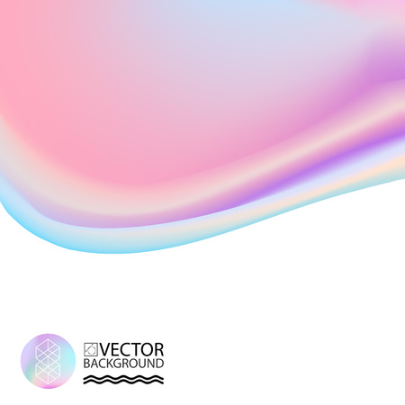 Marble trendy illustration backgrounds, placards with abstract liquid bubbles shapes, 80s memphis geometric style flat and 3d design elements. Retro art for covers, banners, flyers and posters.のイラスト素材