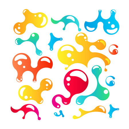 Creative template background. Abstract elements concept, vector illustrationのイラスト素材