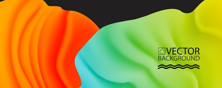 Marble fabric textile trendy illustration backgrounds, placard with abstract liquid wave shapes, geometric style flat and 3d design elements. Modern art for covers, banners and posters. eps10のイラスト素材