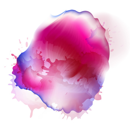Abstract watercolor stains background. Gradient Mesh stainsのイラスト素材