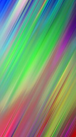 Diagonal Multi Color Gradient Background. Abstract background with vibrant diagonal stripes. Concept graphic of colorful light in dynamic motion. Mix Color Mirror Rays trendy wallpaper. Light abstract gradient motion. Smooth gradient texture color, shiny bright website pattern, use for banner header or sidebar graphic art imageの写真素材