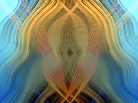 Colorful Abstract Background. Trendy Graphic modern art. Fractal artwork. Creative wavy multi color...