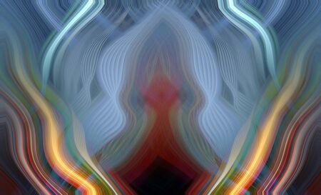 Colorful Abstract Background. Trendy Graphic modern art. Fractal artwork. Creative wavy multi color...