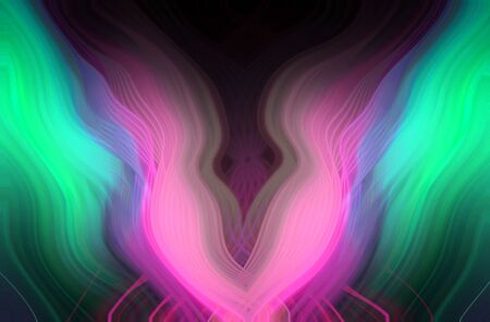 Colorful Abstract Background. Trendy Graphic modern art. Fractal artwork. Creative wavy multi color...