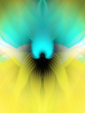 Vivid abstract modern art colorful background digital painting blurred swirl pattern multicolor creative design for wallpapers and decorative useの写真素材