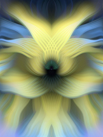 Vivid abstract modern art colorful background digital painting blurred swirl pattern multicolor creative design for wallpapers and decorative useの写真素材