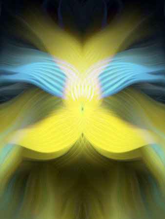 Vivid abstract modern art colorful background digital painting blurred swirl pattern multicolor creative design for wallpapers and decorative useの写真素材